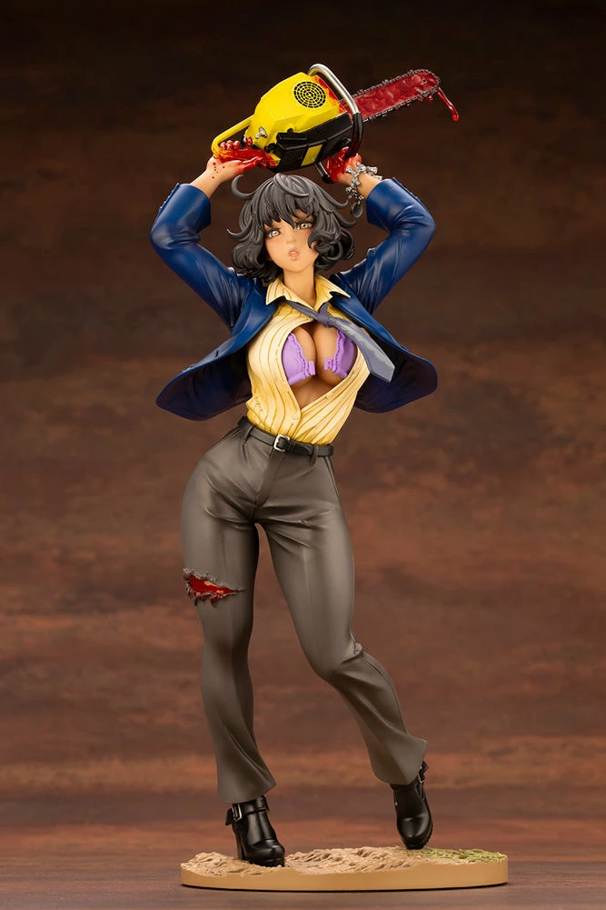 Cheapest 🥰 Leatherface Chainsaw Dance Statue By Kotobukiya Bishoujo Series - 1:7 Scale Texas Chainsaw Massacre 😉 5 Leatherface Chainsaw Dance Statue By Kotobukiya Bishoujo Series - 1:7 Scale Texas Chainsaw Massacre