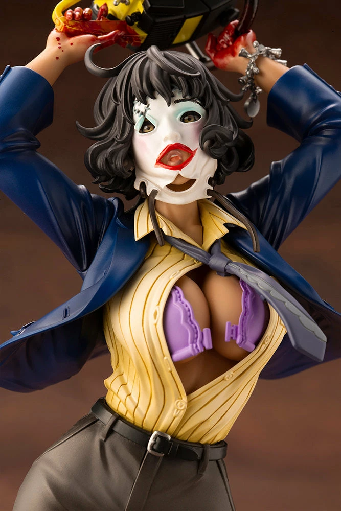 Cheapest 🥰 Leatherface Chainsaw Dance Statue By Kotobukiya Bishoujo Series - 1:7 Scale Texas Chainsaw Massacre 😉 3 Leatherface Chainsaw Dance Statue By Kotobukiya Bishoujo Series - 1:7 Scale Texas Chainsaw Massacre