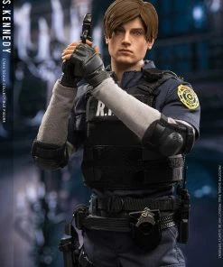 Sixth Scale Collectible Figures Leon S. Kennedy Sixth Scale Figure By Damtoys Nauts X Damtoys Resident Evil 2