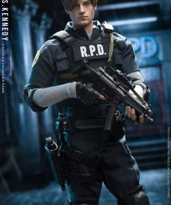 Sixth Scale Collectible Figures Leon S. Kennedy Sixth Scale Figure By Damtoys Nauts X Damtoys Resident Evil 2