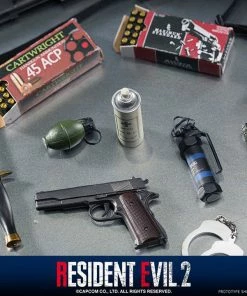 Sixth Scale Collectible Figures Leon S. Kennedy Sixth Scale Figure By Damtoys Nauts X Damtoys Resident Evil 2