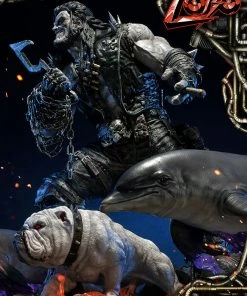New 🎁 Lobo Deluxe Statue By Prime 1 Studio Injustice: Gods Among Us MARVEL COMICS 👏 51 Lobo Deluxe Statue By Prime 1 Studio Injustice: Gods Among Us MARVEL COMICS