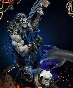 New 🎁 Lobo Deluxe Statue By Prime 1 Studio Injustice: Gods Among Us MARVEL COMICS 👏 52 Lobo Deluxe Statue By Prime 1 Studio Injustice: Gods Among Us MARVEL COMICS