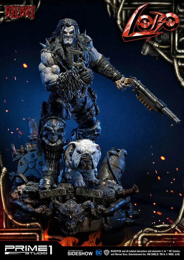 New 🎁 Lobo Deluxe Statue By Prime 1 Studio Injustice: Gods Among Us MARVEL COMICS 👏 29 Lobo Deluxe Statue By Prime 1 Studio Injustice: Gods Among Us MARVEL COMICS