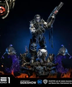 New 🎁 Lobo Deluxe Statue By Prime 1 Studio Injustice: Gods Among Us MARVEL COMICS 👏 69 Lobo Deluxe Statue By Prime 1 Studio Injustice: Gods Among Us MARVEL COMICS