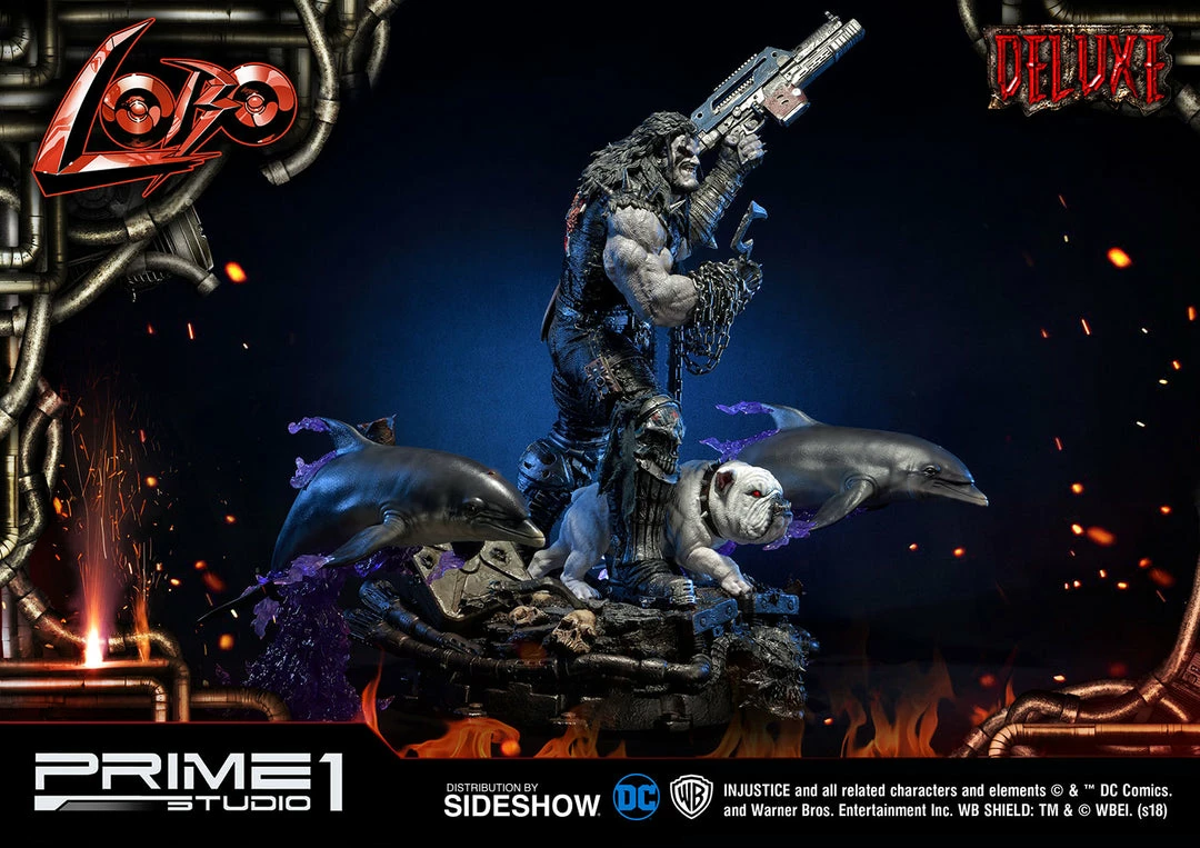 New 🎁 Lobo Deluxe Statue By Prime 1 Studio Injustice: Gods Among Us MARVEL COMICS 👏 1 Lobo Deluxe Statue By Prime 1 Studio Injustice: Gods Among Us MARVEL COMICS