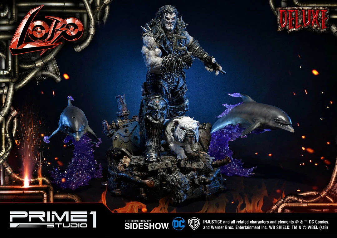 New 🎁 Lobo Deluxe Statue By Prime 1 Studio Injustice: Gods Among Us MARVEL COMICS 👏 3 Lobo Deluxe Statue By Prime 1 Studio Injustice: Gods Among Us MARVEL COMICS