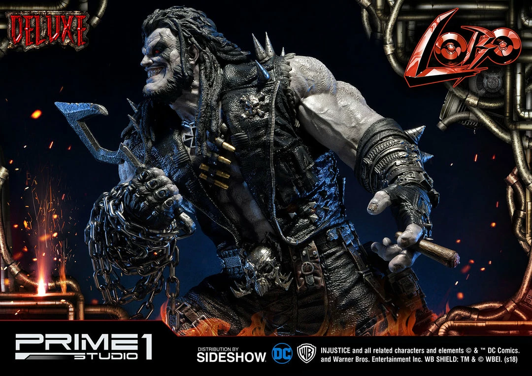 New 🎁 Lobo Deluxe Statue By Prime 1 Studio Injustice: Gods Among Us MARVEL COMICS 👏 6 Lobo Deluxe Statue By Prime 1 Studio Injustice: Gods Among Us MARVEL COMICS