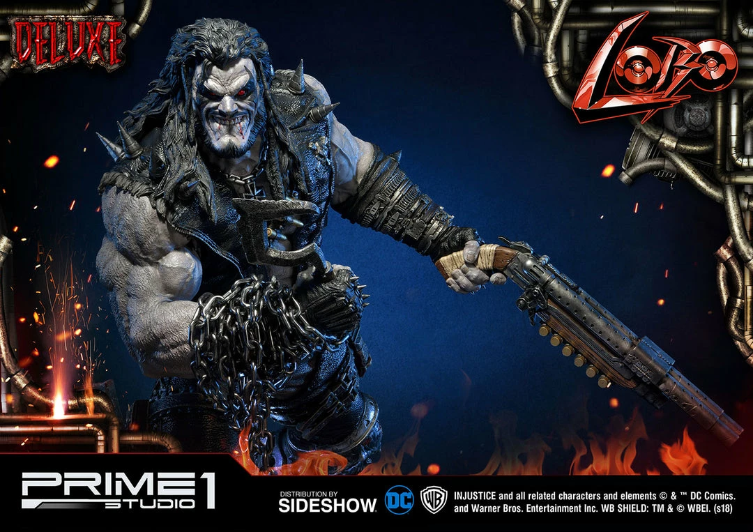 New 🎁 Lobo Deluxe Statue By Prime 1 Studio Injustice: Gods Among Us MARVEL COMICS 👏 5 Lobo Deluxe Statue By Prime 1 Studio Injustice: Gods Among Us MARVEL COMICS