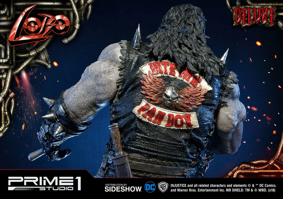 New 🎁 Lobo Deluxe Statue By Prime 1 Studio Injustice: Gods Among Us MARVEL COMICS 👏 4 Lobo Deluxe Statue By Prime 1 Studio Injustice: Gods Among Us MARVEL COMICS