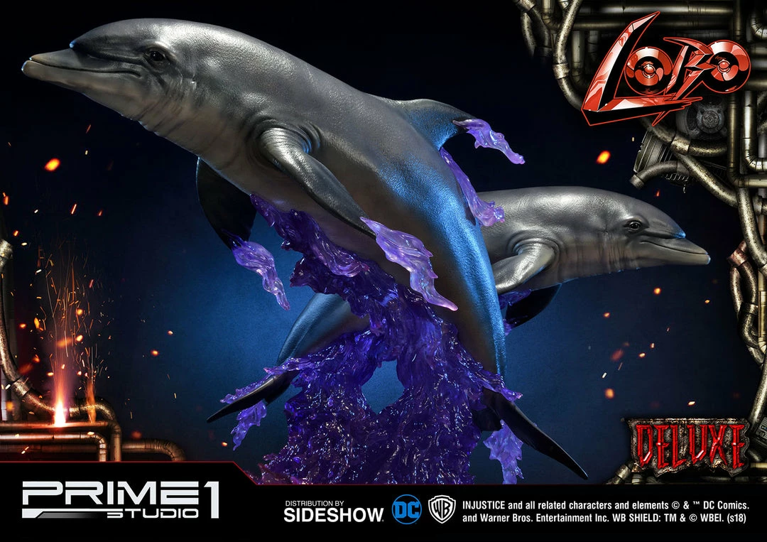 New 🎁 Lobo Deluxe Statue By Prime 1 Studio Injustice: Gods Among Us MARVEL COMICS 👏 14 Lobo Deluxe Statue By Prime 1 Studio Injustice: Gods Among Us MARVEL COMICS