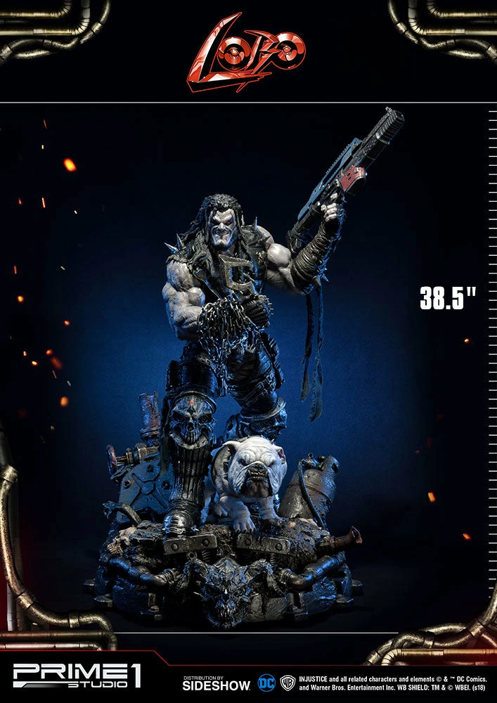 New 🎁 Lobo Deluxe Statue By Prime 1 Studio Injustice: Gods Among Us MARVEL COMICS 👏 27 Lobo Deluxe Statue By Prime 1 Studio Injustice: Gods Among Us MARVEL COMICS