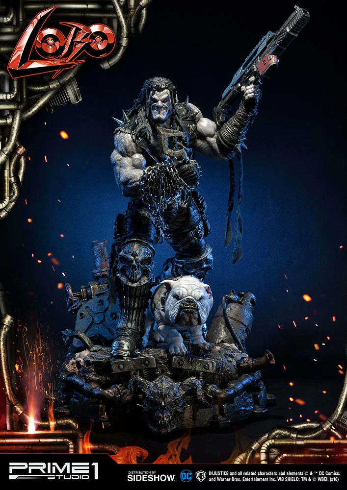 New 🎁 Lobo Deluxe Statue By Prime 1 Studio Injustice: Gods Among Us MARVEL COMICS 👏 20 Lobo Deluxe Statue By Prime 1 Studio Injustice: Gods Among Us MARVEL COMICS