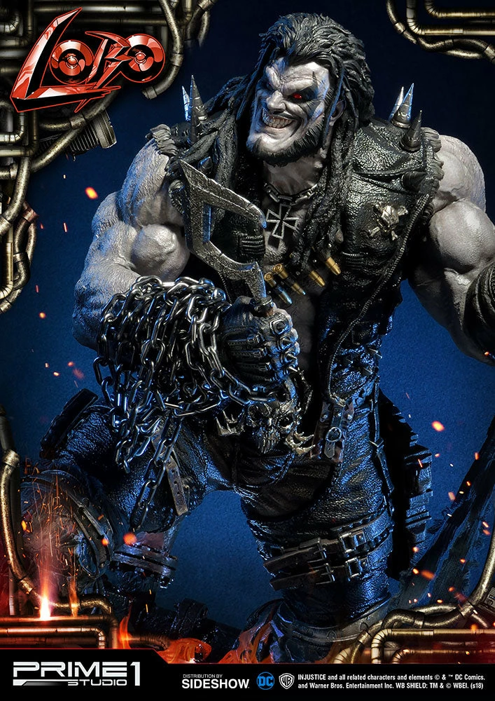 New 🎁 Lobo Deluxe Statue By Prime 1 Studio Injustice: Gods Among Us MARVEL COMICS 👏 21 Lobo Deluxe Statue By Prime 1 Studio Injustice: Gods Among Us MARVEL COMICS