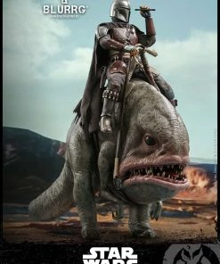 Hot Toys Sixth Scale Collectible Figures Mandalorian™ & Blurrg™ Sixth Scale Figure Set