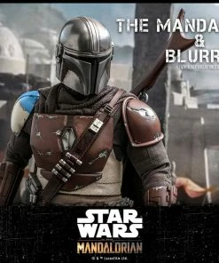 Hot Toys Sixth Scale Collectible Figures Mandalorian™ & Blurrg™ Sixth Scale Figure Set