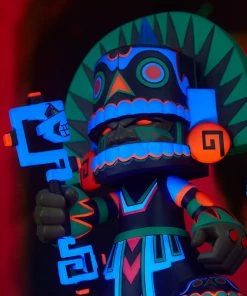 Hot Pop Cultures Store SIDESHOW COLLECTIBLES Mictlan 'Unruly Variant' Designer Collectible Toy By Unruly Industries™ By Jesse Hernandez