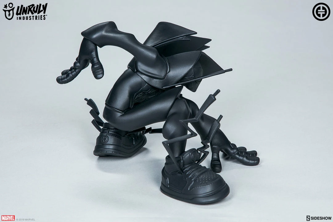 Cheap ✨ SIDESHOW COLLECTIBLES Miles (Matte Black Version) Designer Collectible Toy By Unruly Industries™ By Tracy Tubera ✨ 9 SIDESHOW COLLECTIBLES Miles (Matte Black Version) Designer Collectible Toy By Unruly Industries™ By Tracy Tubera