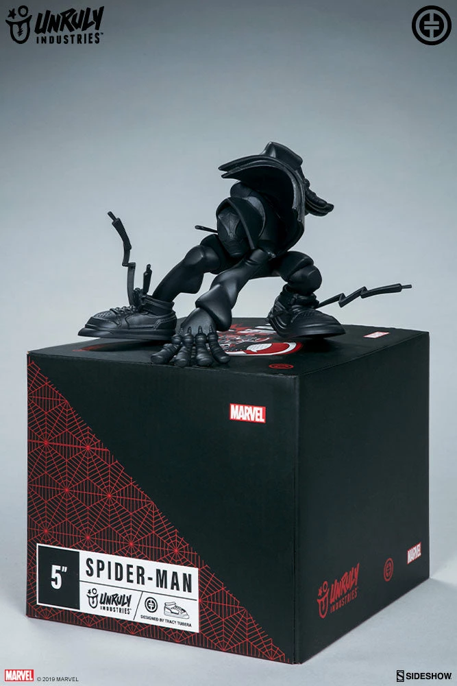 Cheap ✨ SIDESHOW COLLECTIBLES Miles (Matte Black Version) Designer Collectible Toy By Unruly Industries™ By Tracy Tubera ✨ 10 SIDESHOW COLLECTIBLES Miles (Matte Black Version) Designer Collectible Toy By Unruly Industries™ By Tracy Tubera