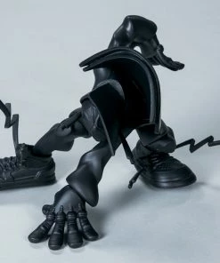 Cheap ✨ SIDESHOW COLLECTIBLES Miles (Matte Black Version) Designer Collectible Toy By Unruly Industries™ By Tracy Tubera ✨ 32 SIDESHOW COLLECTIBLES Miles (Matte Black Version) Designer Collectible Toy By Unruly Industries™ By Tracy Tubera