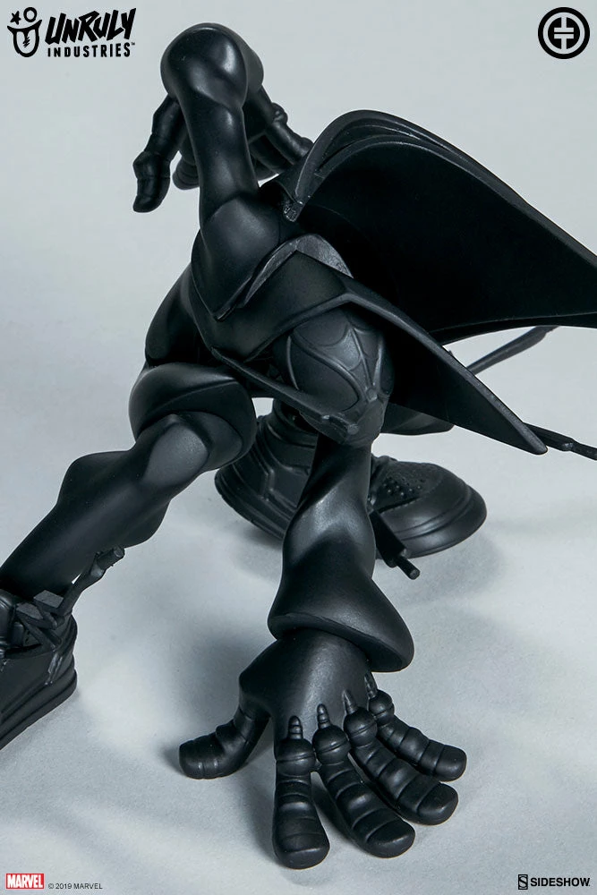 Cheap ✨ SIDESHOW COLLECTIBLES Miles (Matte Black Version) Designer Collectible Toy By Unruly Industries™ By Tracy Tubera ✨ 6 SIDESHOW COLLECTIBLES Miles (Matte Black Version) Designer Collectible Toy By Unruly Industries™ By Tracy Tubera