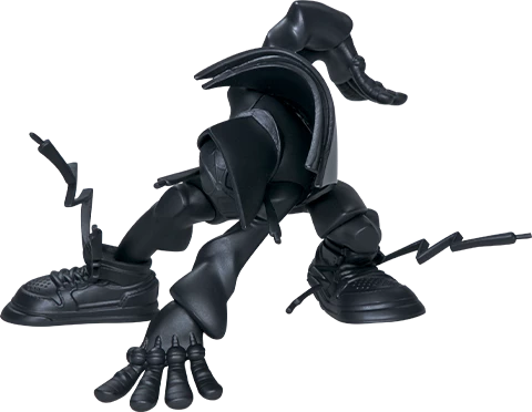 Cheap ✨ SIDESHOW COLLECTIBLES Miles (Matte Black Version) Designer Collectible Toy By Unruly Industries™ By Tracy Tubera ✨ 2 SIDESHOW COLLECTIBLES Miles (Matte Black Version) Designer Collectible Toy By Unruly Industries™ By Tracy Tubera