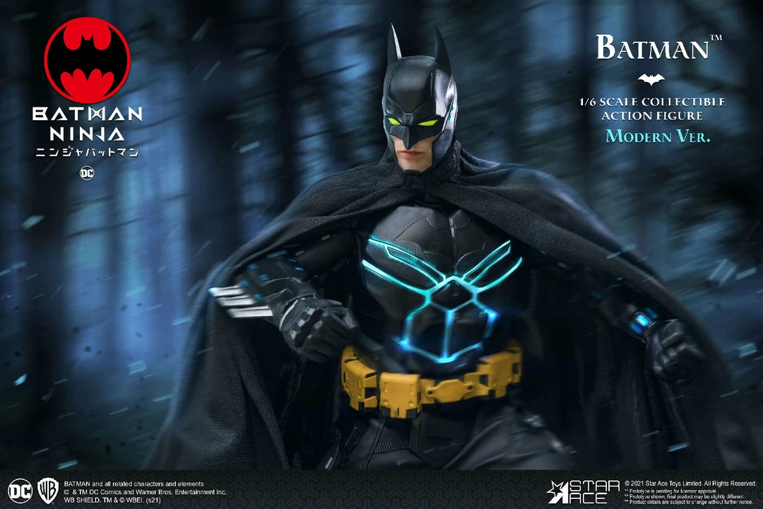 Deals ❤️ Modern Batman (Normal Version) Sixth Scale Figure By Star Ace Toys Ltd. My Favourite Movie Series - Batman Ninja ❤️ 2 Modern Batman (Normal Version) Sixth Scale Figure By Star Ace Toys Ltd. My Favourite Movie Series - Batman Ninja