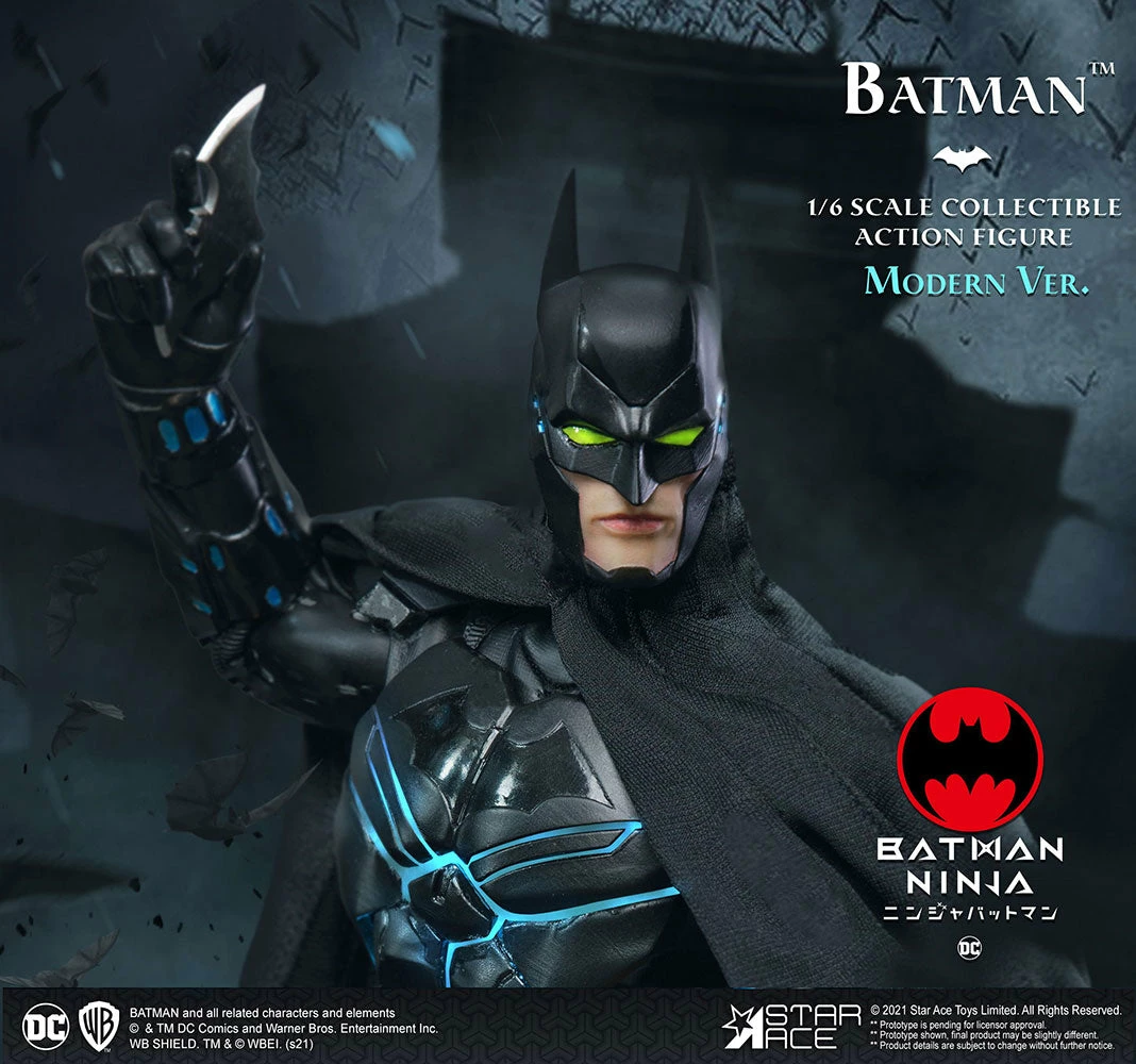 Deals ❤️ Modern Batman (Normal Version) Sixth Scale Figure By Star Ace Toys Ltd. My Favourite Movie Series - Batman Ninja ❤️ 12 Modern Batman (Normal Version) Sixth Scale Figure By Star Ace Toys Ltd. My Favourite Movie Series - Batman Ninja
