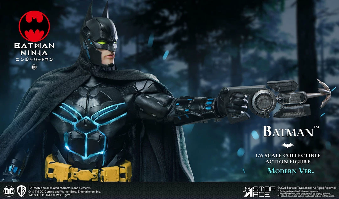 Deals ❤️ Modern Batman (Normal Version) Sixth Scale Figure By Star Ace Toys Ltd. My Favourite Movie Series - Batman Ninja ❤️ 6 Modern Batman (Normal Version) Sixth Scale Figure By Star Ace Toys Ltd. My Favourite Movie Series - Batman Ninja