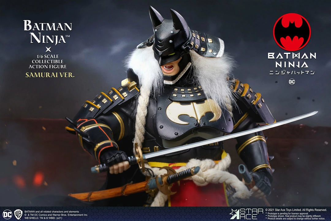 Best Pirce 🎁 Ninja Batman 2.0 (Deluxe Version With Horse) Sixth Scale Figure By Star Ace Toys Ltd. 🔥 4 Ninja Batman 2.0 (Deluxe Version With Horse) Sixth Scale Figure By Star Ace Toys Ltd.