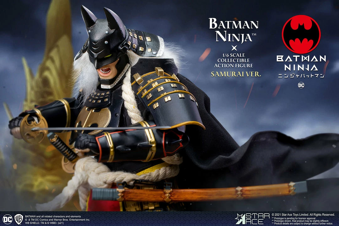 Best Pirce 🎁 Ninja Batman 2.0 (Deluxe Version With Horse) Sixth Scale Figure By Star Ace Toys Ltd. 🔥 5 Ninja Batman 2.0 (Deluxe Version With Horse) Sixth Scale Figure By Star Ace Toys Ltd.