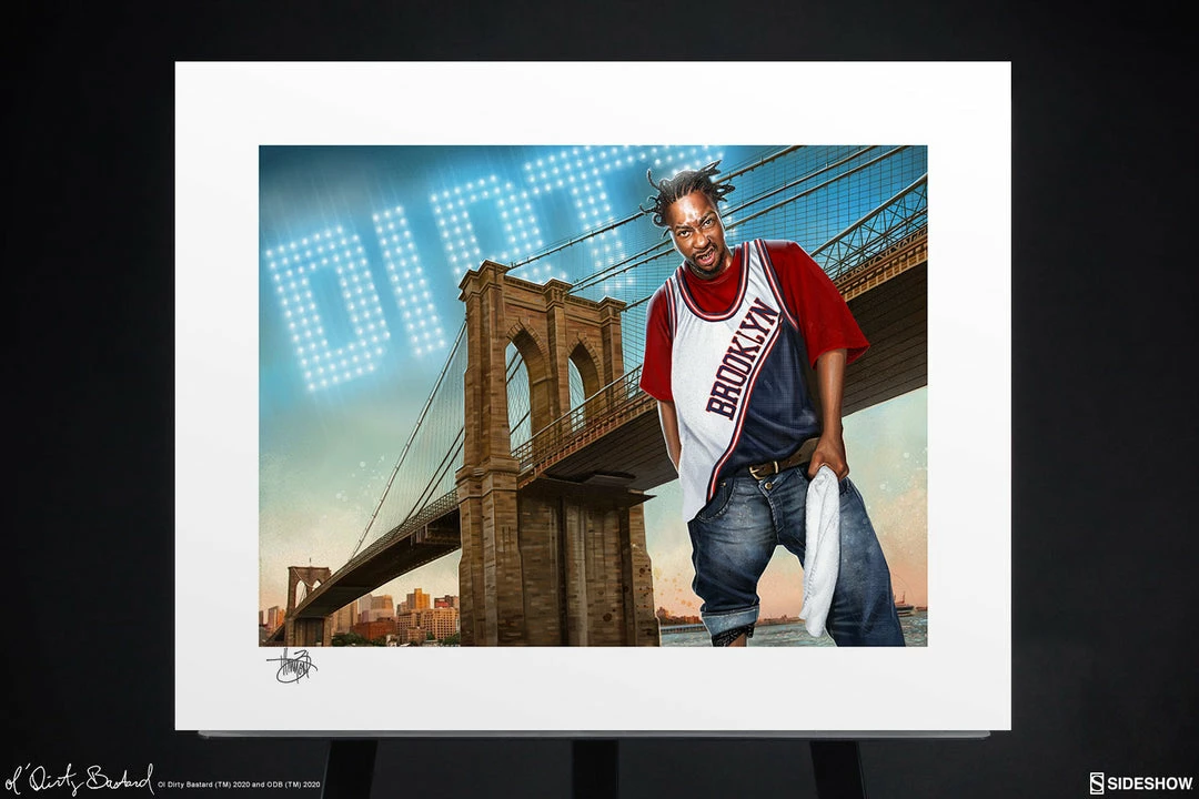 Discount ✨ Art Work Murals & Prints Ol' Dirty Art Print By Sideshow Collectibles By Artist Mike Thompson ⭐ 2 Art Work Murals & Prints Ol' Dirty Art Print By Sideshow Collectibles By Artist Mike Thompson