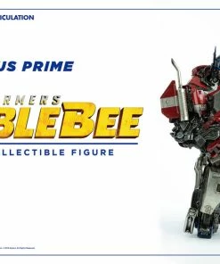 Hot Pop Cultures Store Optimus Prime Collectible Figure By ThreeA Toys DLX Scale - Die-Cast Metal - Bumblebee Movie Transformers