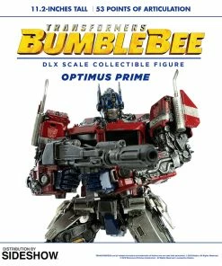 Hot Pop Cultures Store Optimus Prime Collectible Figure By ThreeA Toys DLX Scale - Die-Cast Metal - Bumblebee Movie Transformers