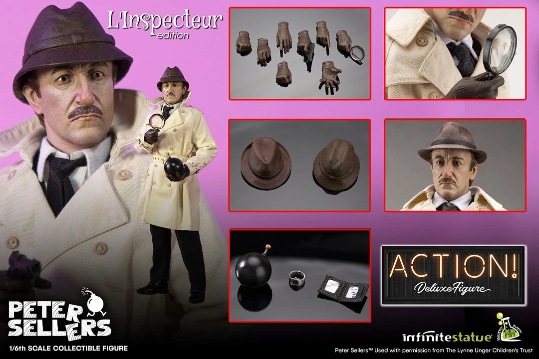 Best reviews of 😉 Sixth Scale Collectible Figures Peter Sellers (L’Inspecteur Edition) Sixth Scale Figure By Infinite Statue ⌛ 6 Sixth Scale Collectible Figures Peter Sellers (L’Inspecteur Edition) Sixth Scale Figure By Infinite Statue