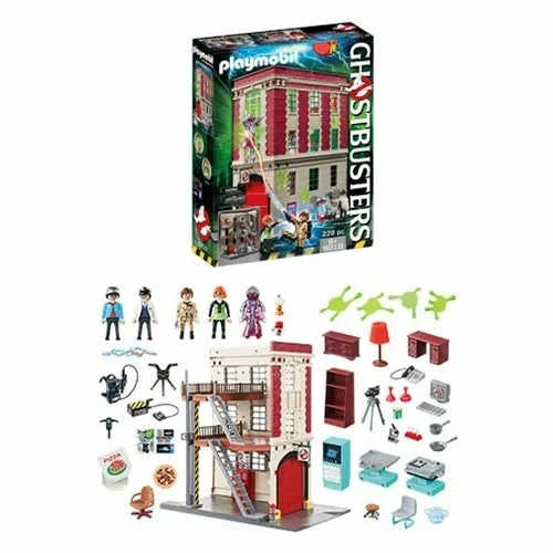 Cheap π Playmobil 9219 Ghostbusters Firehouse Playset βοΈ 1 Playmobil 9219 Ghostbusters Firehouse Playset