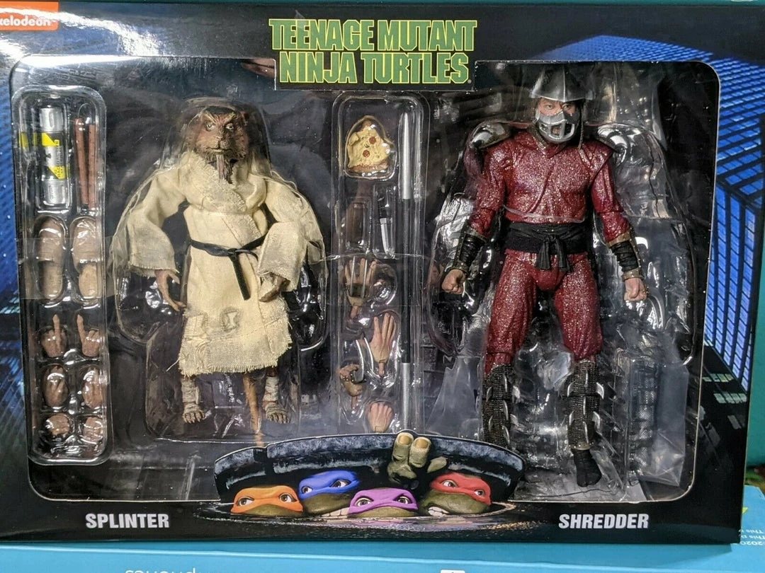 Deals ๐ฅฐ Teenage Mutant Ninja Turtles 1990 Movie โ Splinter & Shredder By NECA Toys โ 4 Teenage Mutant Ninja Turtles 1990 Movie โ Splinter & Shredder By NECA Toys