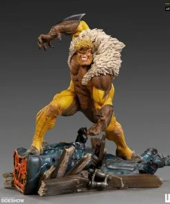Sabretooth 1:10 Scale Statue By Iron Studios Marvel Comics - Art Scale 1:10 Battle Diorama Series X-Men