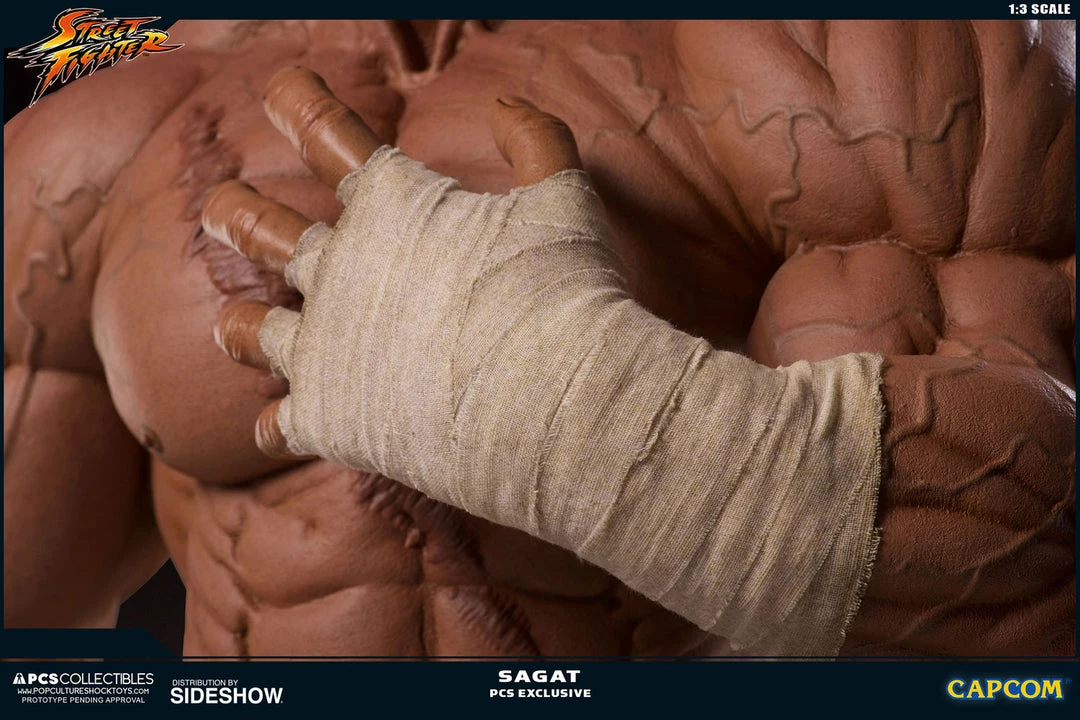 Outlet ✨ PCS Collectibles Sagat Statue By PCS 1:3 Scale - Street Fighter 👍 7 PCS Collectibles Sagat Statue By PCS 1:3 Scale - Street Fighter