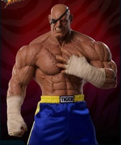 Outlet ✨ PCS Collectibles Sagat Statue By PCS 1:3 Scale - Street Fighter 👍 32 PCS Collectibles Sagat Statue By PCS 1:3 Scale - Street Fighter