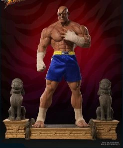 Outlet ✨ PCS Collectibles Sagat Statue By PCS 1:3 Scale - Street Fighter 👍 33 PCS Collectibles Sagat Statue By PCS 1:3 Scale - Street Fighter