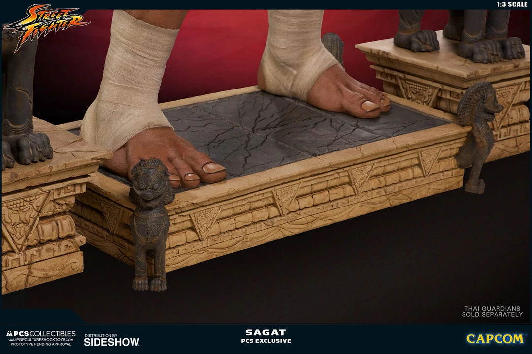 Outlet ✨ PCS Collectibles Sagat Statue By PCS 1:3 Scale - Street Fighter 👍 16 PCS Collectibles Sagat Statue By PCS 1:3 Scale - Street Fighter