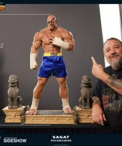 Outlet ✨ PCS Collectibles Sagat Statue By PCS 1:3 Scale - Street Fighter 👍 37 PCS Collectibles Sagat Statue By PCS 1:3 Scale - Street Fighter