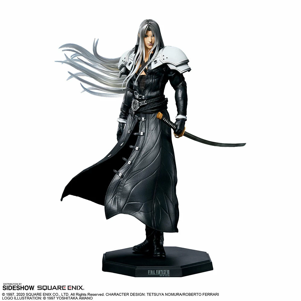 New โ SIDESHOW COLLECTIBLES Sephiroth Statuette By Square Enix Final Fantasy VII Remake ๐ฅ 4 SIDESHOW COLLECTIBLES Sephiroth Statuette By Square Enix Final Fantasy VII Remake
