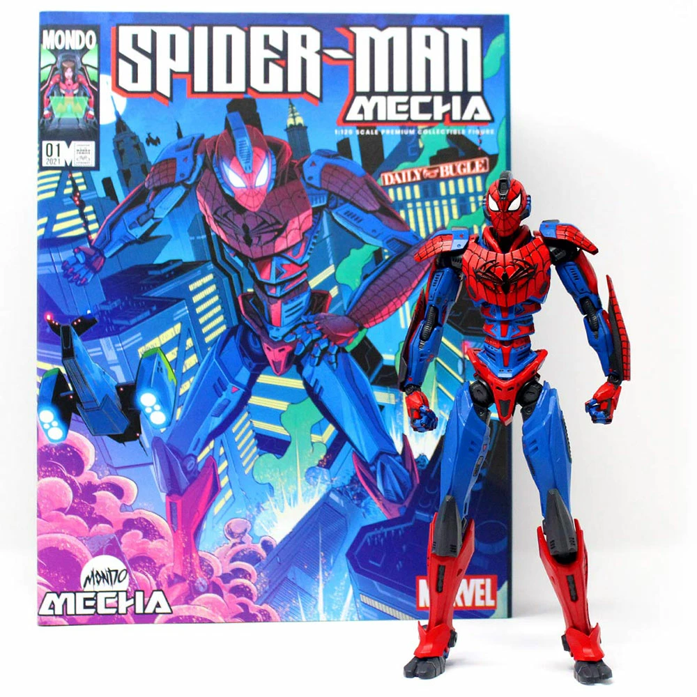 Cheap 🔥 Spider-Man Mecha Collectible Figure By Mondo Mondo Mecha Collection ✨ 8 Spider-Man Mecha Collectible Figure By Mondo Mondo Mecha Collection
