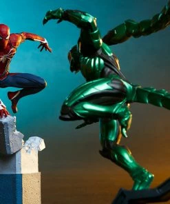 Spider-Man/Rhino/Scorpion Collectible Set By PCS Marvel’s Spider-Man 1:12 Diorama 3-Pack Statue Set Sideshow