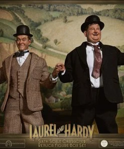 Outlet 😀 Sixth Scale Collectible Figures Stan Laurel And Oliver Hardy (Classic Suits) Box Set By BIG Chief Studios Replica Sixth Scale Figures ✨ 25 Sixth Scale Collectible Figures Stan Laurel And Oliver Hardy (Classic Suits) Box Set By BIG Chief Studios Replica Sixth Scale Figures
