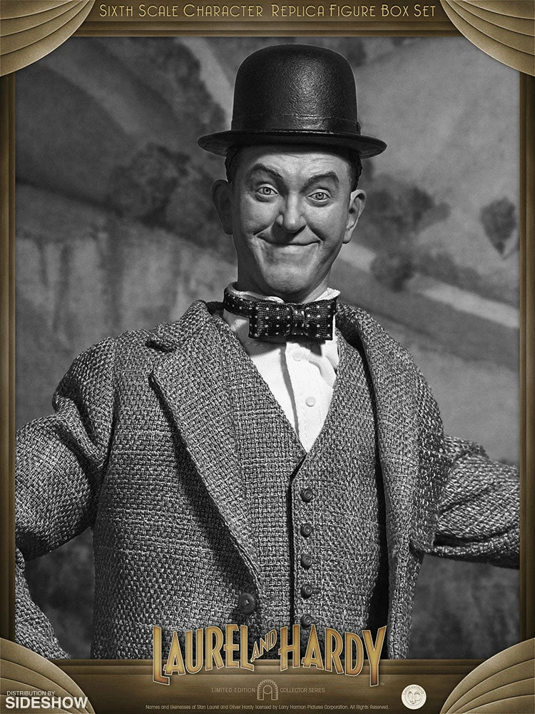 Outlet 😀 Sixth Scale Collectible Figures Stan Laurel And Oliver Hardy (Classic Suits) Box Set By BIG Chief Studios Replica Sixth Scale Figures ✨ 7 Sixth Scale Collectible Figures Stan Laurel And Oliver Hardy (Classic Suits) Box Set By BIG Chief Studios Replica Sixth Scale Figures