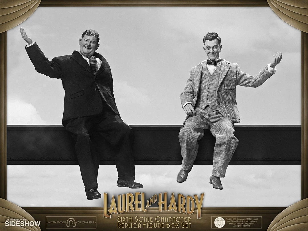 Outlet 😀 Sixth Scale Collectible Figures Stan Laurel And Oliver Hardy (Classic Suits) Box Set By BIG Chief Studios Replica Sixth Scale Figures ✨ 18 Sixth Scale Collectible Figures Stan Laurel And Oliver Hardy (Classic Suits) Box Set By BIG Chief Studios Replica Sixth Scale Figures