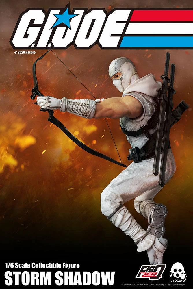 Promo 🥰 Storm Shadow Sixth Scale Figure By Threezero G.I. Joe 👏 6 Storm Shadow Sixth Scale Figure By Threezero G.I. Joe